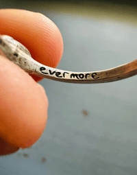 Image 3 of sterling silver briar rose ring