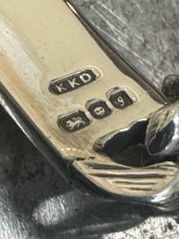 Image 5 of Vintage Silver ID Bracelet 