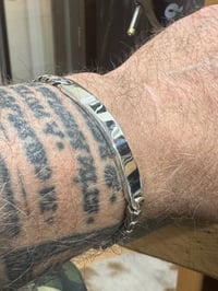 Image 1 of Vintage Silver ID Bracelet 