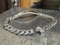 Image 6 of Vintage Silver ID Bracelet 
