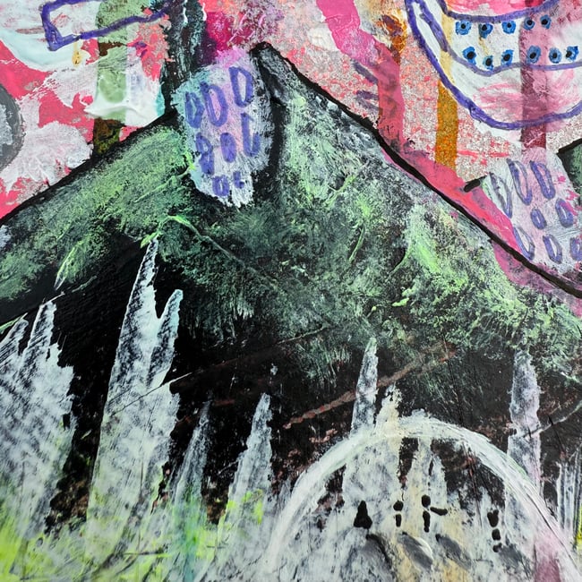 “Are We Doomed? Are We?” Painting