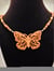 Image of Wooden Butterfly Necklace 