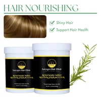 Image 4 of  Rosemary Mint Revival Hair Butter Deep Moisture Scalp Stimulating  Growth-Enhancing Size: 16oz