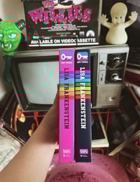 Image 2 of Custom Lisa Frankenstein VHS