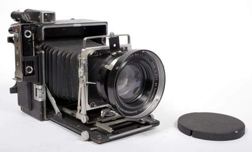 Image of Graflex Speed Graphic 4X5 Camera + Aero Ektar 178mm F2.5 #8364
