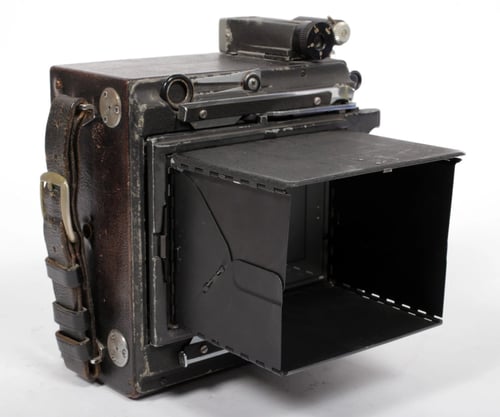 Image of Graflex Speed Graphic 4X5 Camera + Aero Ektar 178mm F2.5 #8364