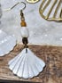 Scallop Shell Earrings  Image 2