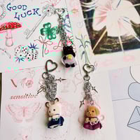 Image 1 of Calico Chainmail Keychain 