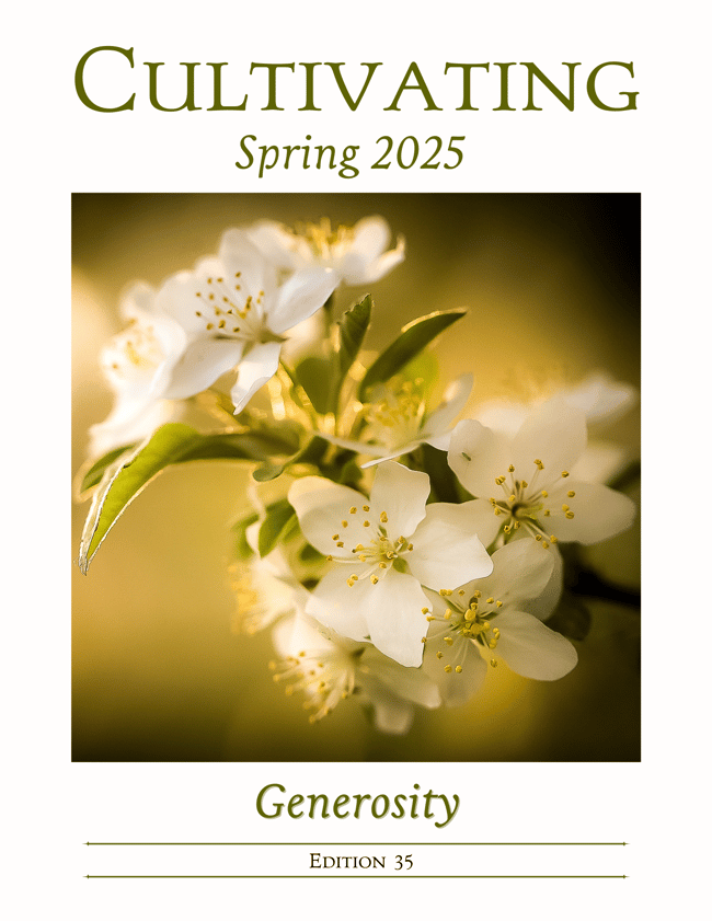 Cultivating Spring 2025 Edition 35! 