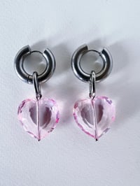 Image 4 of Boucles D' Oreille "Heart Breaker" Earrings