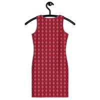 Image 7 of Red Grass Bodycon Mini Dress
