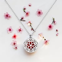 Portable Aromatherapy Companion ✨ – 12MM Stainless Steel Necklace