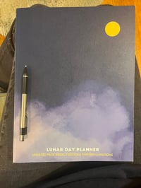 Image 4 of Lunar Day Planner ~  Large Undated Weekly | 13 Lunations (Annual)