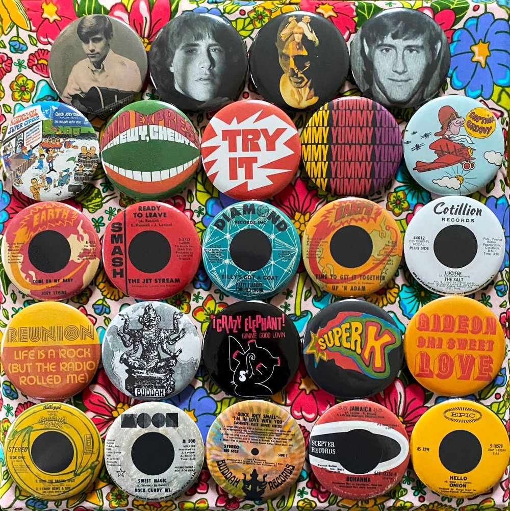 Image of Joey Levine Button Collection!