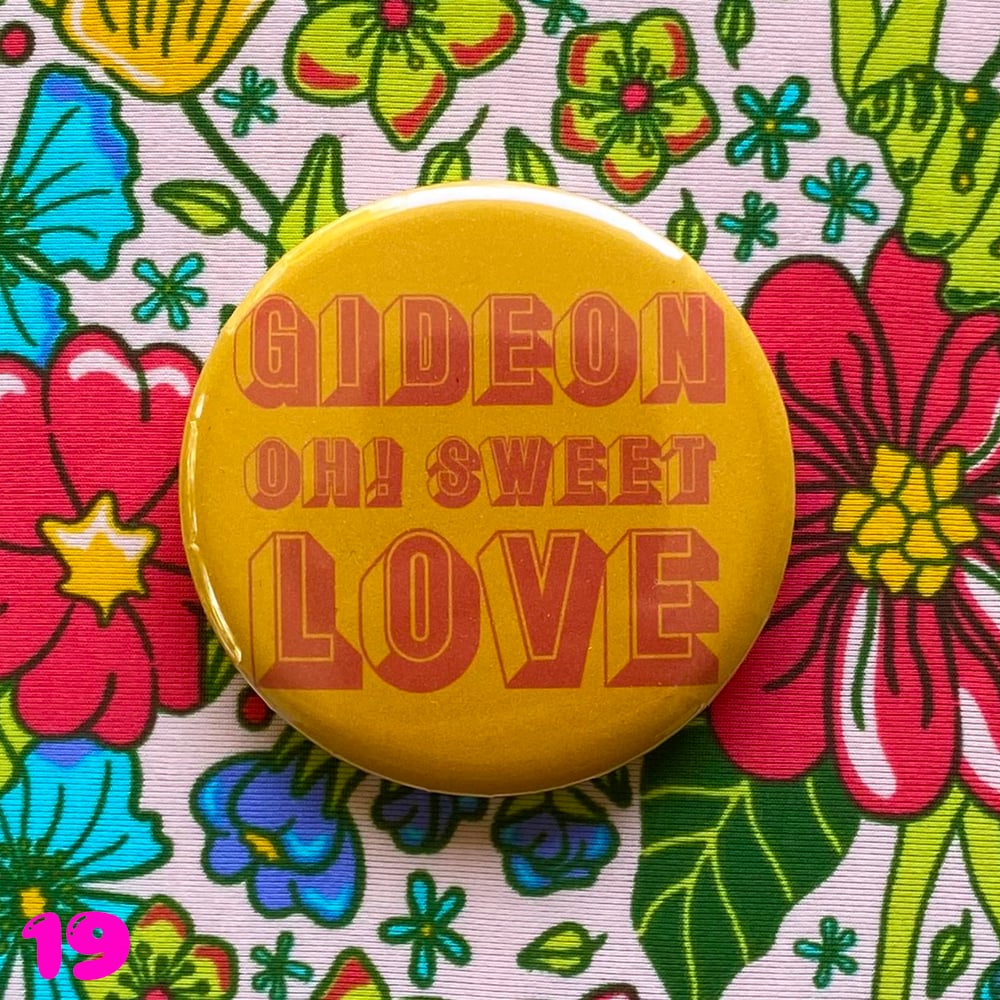 Image of Joey Levine Button Collection!