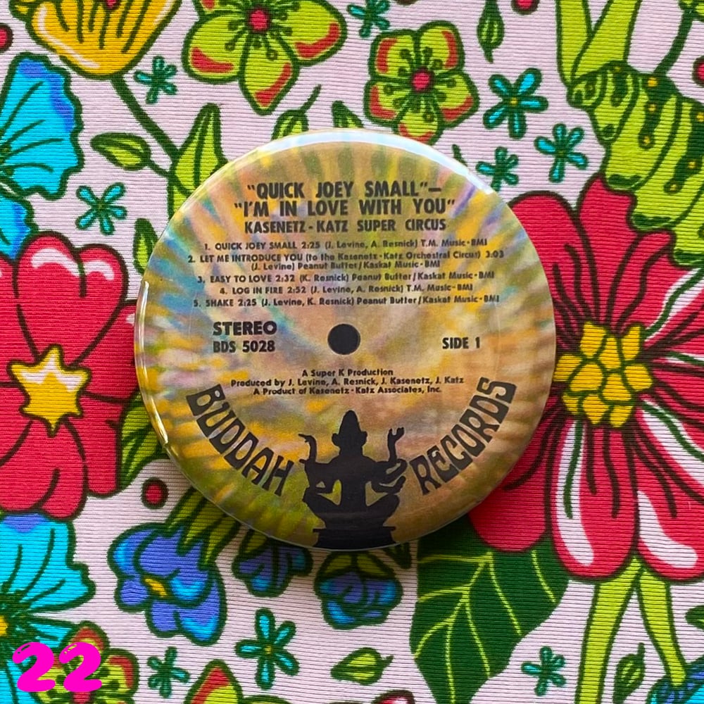 Image of Joey Levine Button Collection!