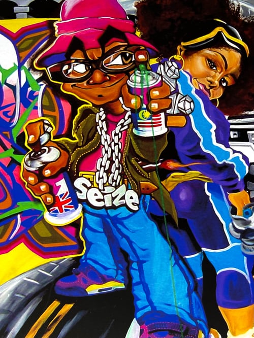 Image of Andy Seize ‘London Town' Print