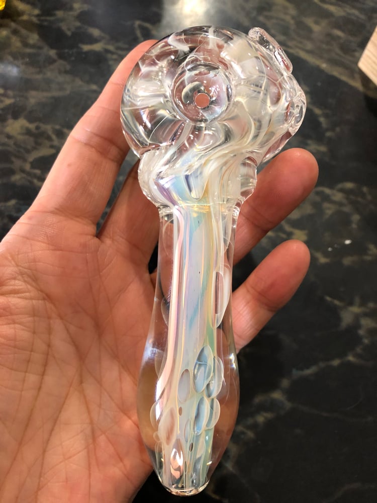 Image of triple blown spoon 