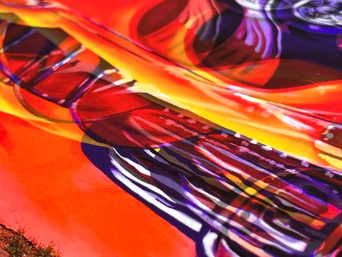 Image of ‘Upside Down Chevy Hotrod’