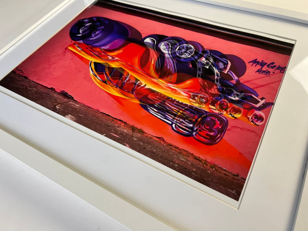 Image of  ‘Upside Down Chevy Hotrod’