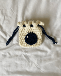 Image 4 of drawstring earbud pouches