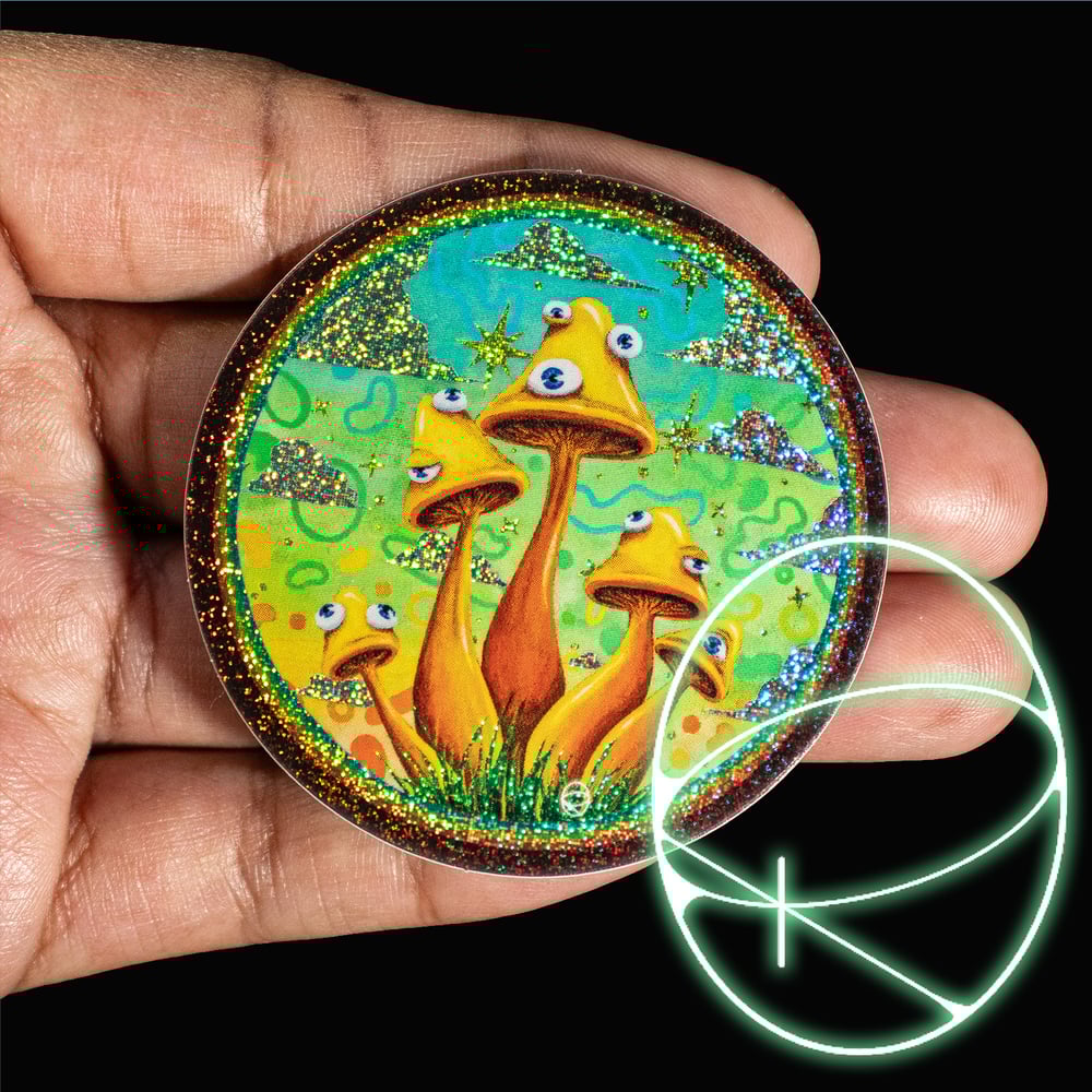 Image of Golden Teachers STICKIE
