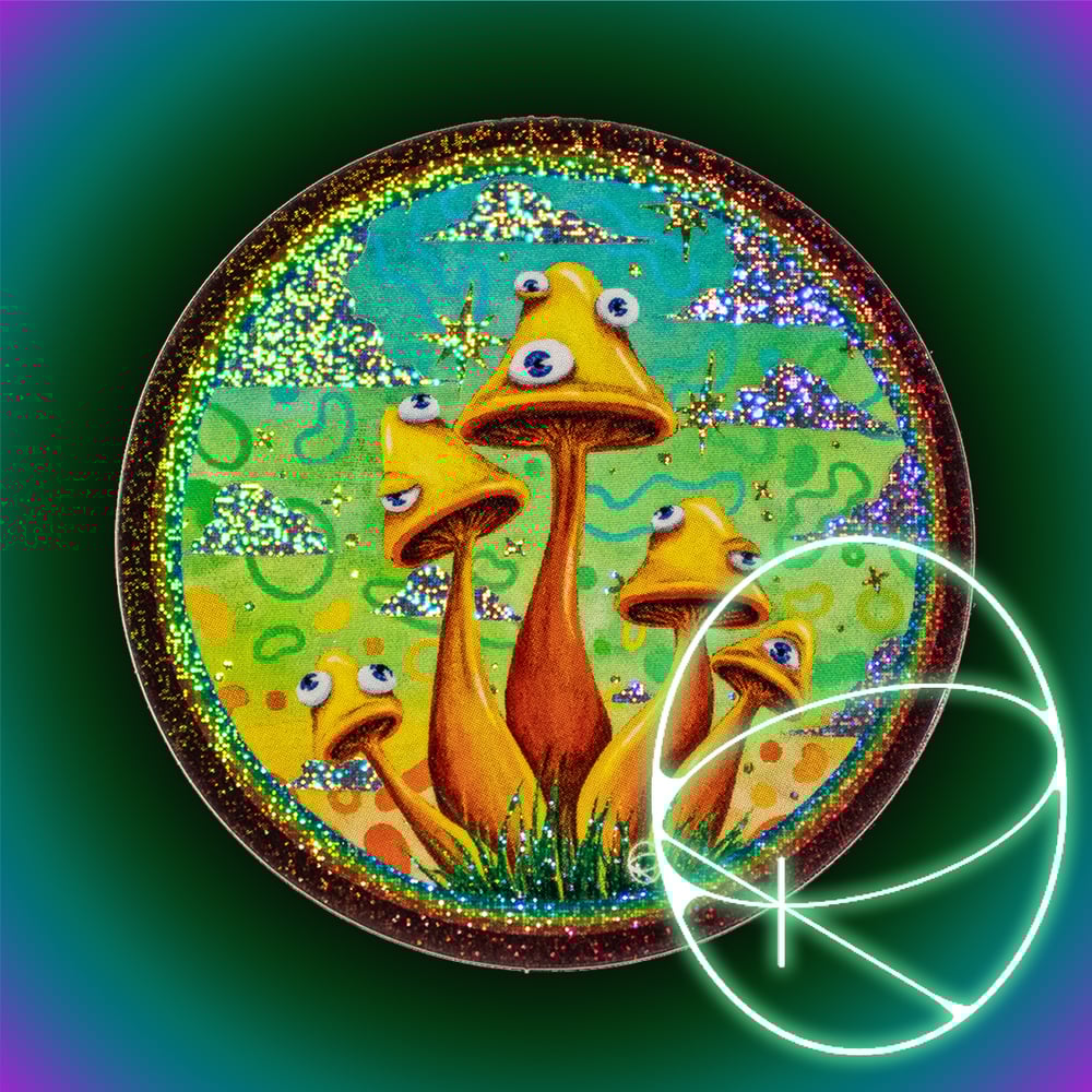 Image of Golden Teachers STICKIE