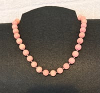 Morganite necklace 