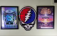 Image 2 of Grateful Dead Stealie *Skull only* Handmade Rug