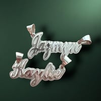Dijes con Nombre de Dama Hechos a Mano 925 Plata Mexicana-1baa3b93