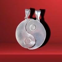 Dije Ying Yang 1.65” 925 Plata Mexicana