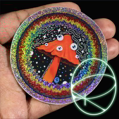 Image of Red Mush STICKIE
