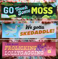 Bumper Sticker 3 Pack