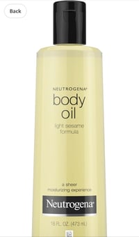 Image 1 of Neutrogena body oil Women