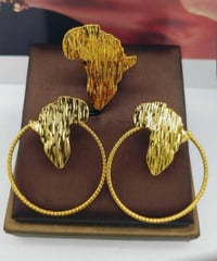 Hand Harness Earrings Set