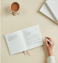 Image 2 of Emma Kate Co. Scallop Crema Journal 