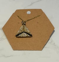 Image 1 of 3D Triangle Reversible Black Gold