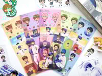 Image 1 of daiya character sticker sheets