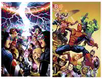 Image 1 of AVENGERS Vs X-MEN & SPIDER-FRIENDS Print