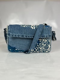 Image 1 of (Denim) Top Cover Shoulder Bag