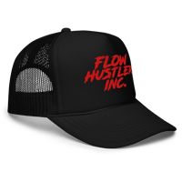 Image 2 of Black And Red Hustler Tucker Hat