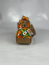 Image 2 of (Floral) Zipper Shoulder Bag