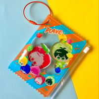 Image 2 of PLAVE Zipper Pouch