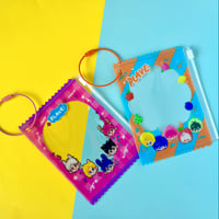 Image 1 of PLAVE Zipper Pouch
