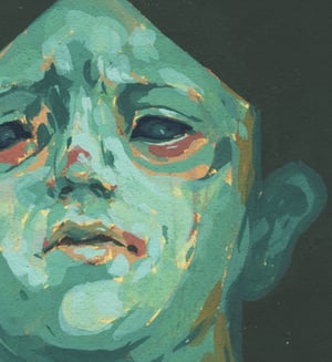 "Votive Object". // Original Gouache Study.