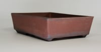 Image 2 of Unglazed rectangle pot. 215x159mm
