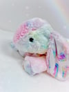 OOAK Crystal Bunny ~ NEW Unicorn Garden Pets
