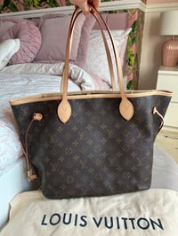 Image 1 of Louis Vuitton Neverfull MM Monogram Beige