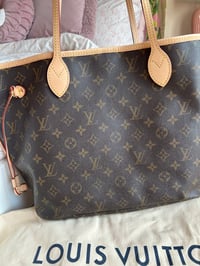Image 2 of Louis Vuitton Neverfull MM Monogram Beige