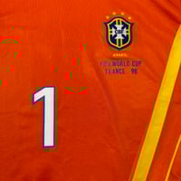 Image 4 of Brazil GK Shirt 1998 WC (XL/GG) Taffarel 1
